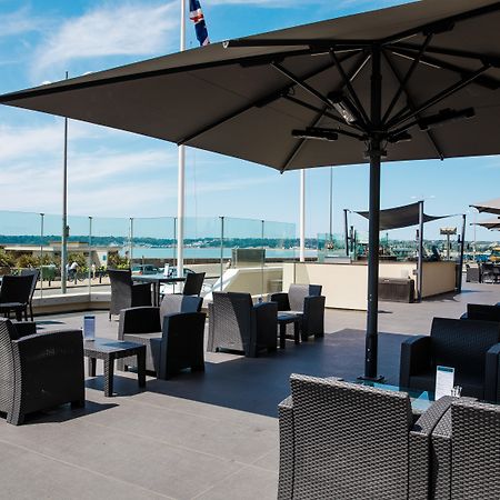 Grand Jersey Hotel And Spa Saint Helier Bagian luar foto The rooftop lounge at the hotel
