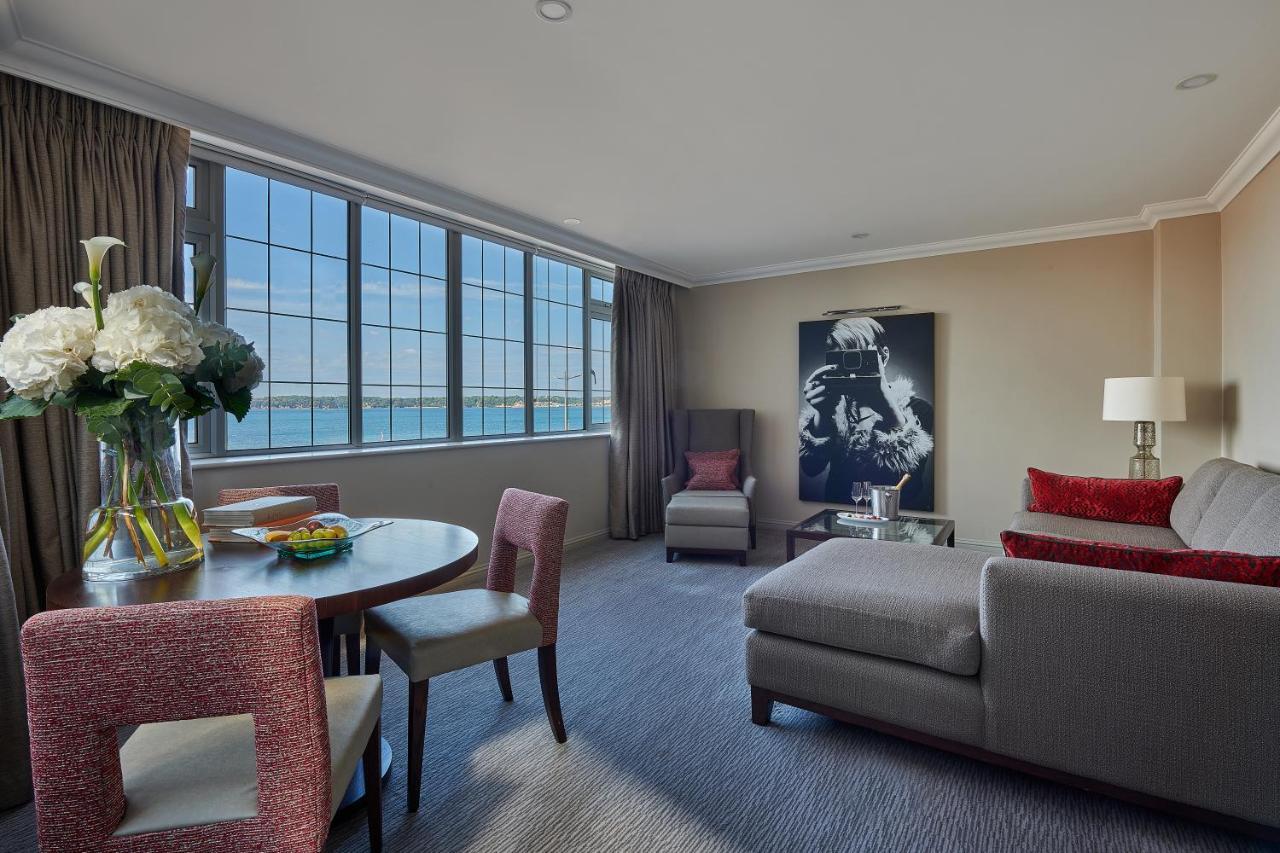 Grand Jersey Hotel And Spa Saint Helier Bagian luar foto A suite at the InterContinental Boston