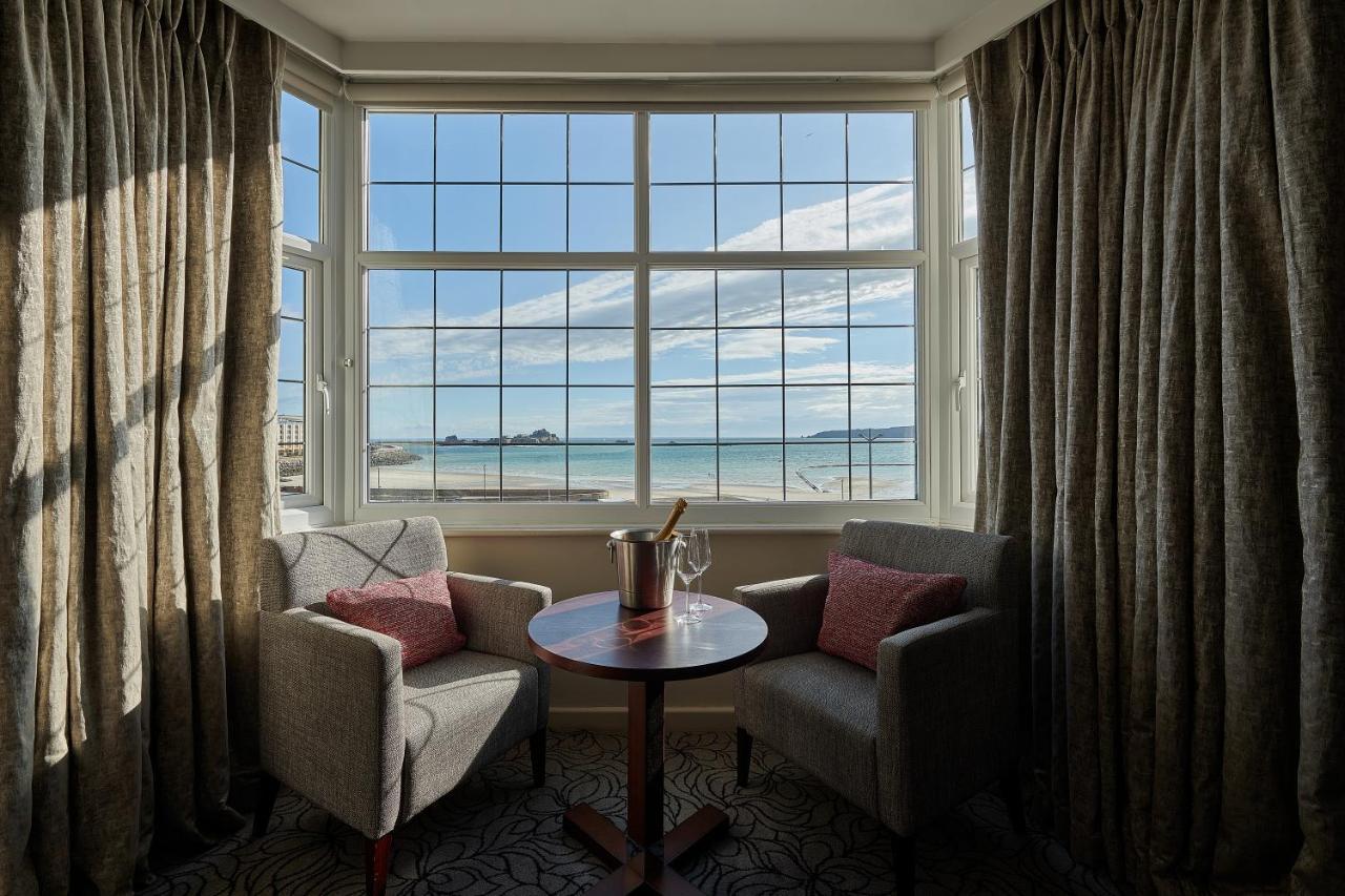 Grand Jersey Hotel And Spa Saint Helier Bagian luar foto A room at the hotel