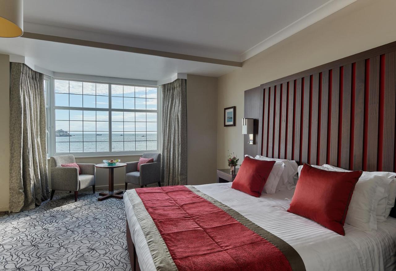 Grand Jersey Hotel And Spa Saint Helier Bagian luar foto A room at the hotel