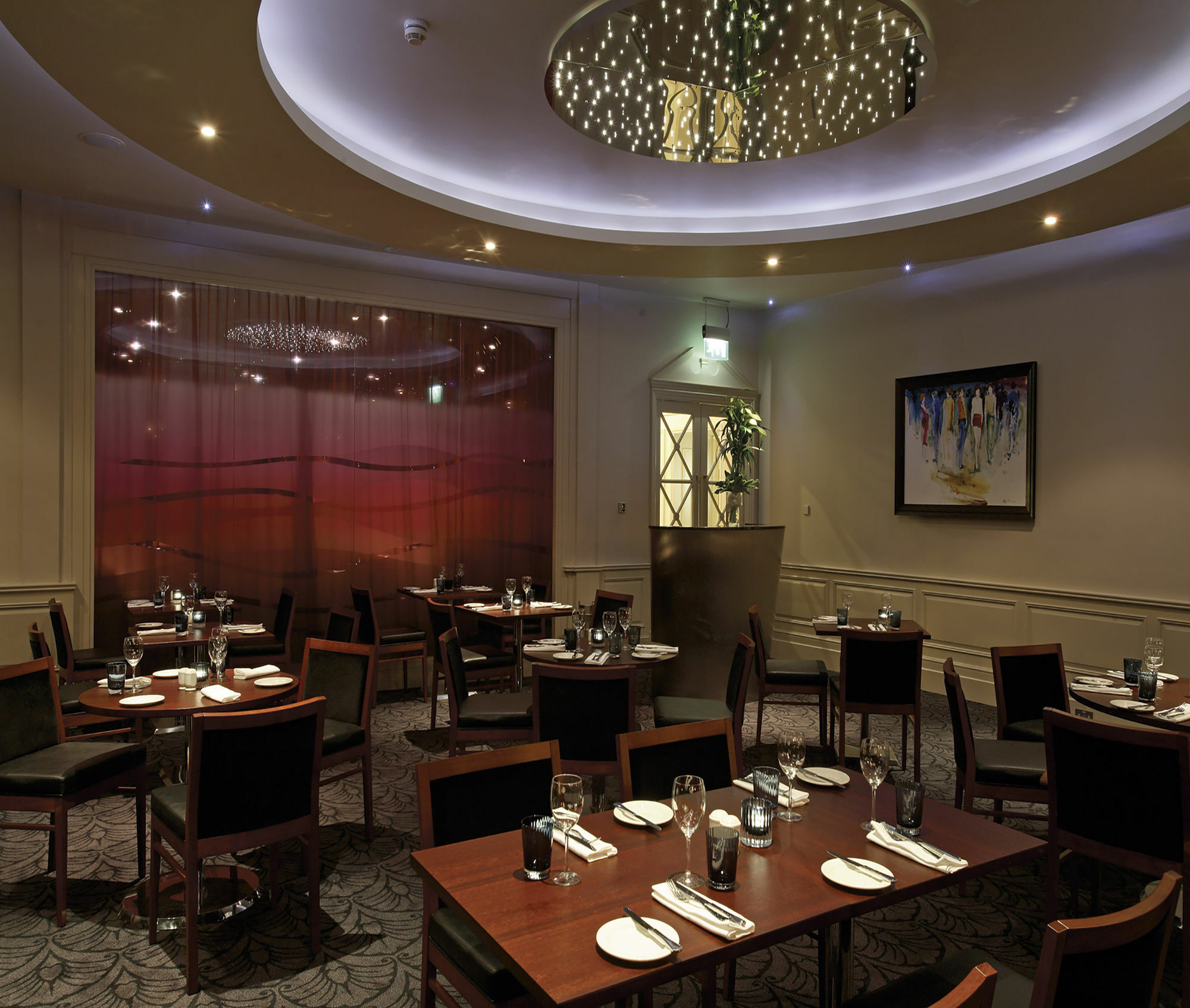 Grand Jersey Hotel And Spa Saint Helier Restoran foto The restaurant at The Midland